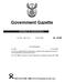 Government Gazette REPUBLIC OF SOUTH AFRICA