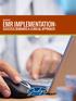 WHITEPAPER EMR IMPLEMENTATION: SUCCESS DEMANDS A CLINICAL APPROACH