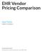 EHR Vendor Pricing Comparison