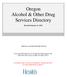 Oregon Alcohol & Other Drug Services Directory
