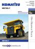 WALK-AROUND HD785-7 O FF-HIGHWAY TRUCK. Productivity features. Environment-friendly