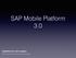 SAP Mobile Platform 3.0