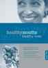 healthy mouths healthymouths healthy lives Australia s National Oral Health Plan 2004-2013