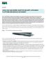 CISCO ASA 5500 SERIES ADAPTIVE SECURITY APPLIANCE PLATFORM AND MODULE DATASHEET
