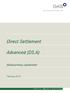 Direct Settlement. Advanced (DS.A) Multicurrency settlement