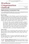 Workers Compensation Outlook