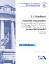 U.S. Census Bureau. For Public Release. U.S. DEPARTMENT OF COMMERCE Office of Inspector General. Final Report OIG-19171 February 2009