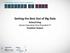 Getting the Best Out of Big Data. Roland Krieg Senior Executive Vice President IT Frankfurt Airport