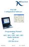 WinA4P Configuration Software. Programming Manual for ART, SRT, URT, XRT, ZRT Radio Modems & CRX Receiver