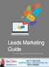 Leads Marketing Guide. The Steps You Can Apply To Grow Your Business With Daily Leads. YOUR LOGO