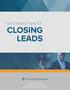 successful tips for CLOSING LEADS