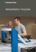 Rehabilitation Hospitals