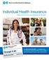 Individual Health Insurance