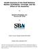 Health Insurance in the Small Business Market: Availability, Coverage, and the Effect of Tax Incentives