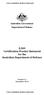 X.509 Certification Practice Statement for the Australian Department of Defence