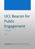 UCL Beacon for Public Engagement
