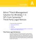 Altiris Patch Management Solution for Windows 7.5 SP1 from Symantec Third-Party Legal Notices