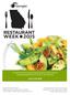 Presented by the Georgia Restaurant Association and the Georgia Department of Economic Development. July 13-19, 2015