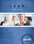 LEAD. ENGAGE. ACHIEVE. DEVELOP. 2014-2015. Annual Report