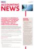 ACCOUNTING. Ten ways to materially misstate your financial statements The Blind Freddy proposition. in this edition. july 2012 www.bdo.com.