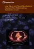 Lung Cancer and Pleural Mesothelioma: Cleveland Clinic Multidisciplinary Approaches to Care