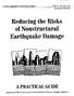 of Nonstructural Reducing the Risks Earthquake Damage A PRACTICAL GUIDE Issued by FEMA in furtherance of the Decade for Natural Disaster Reduction