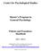 Center for Psychological Studies. Master s Program in General Psychology