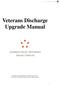 Veterans Discharge Upgrade Manual