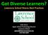 Got Diverse Learners?
