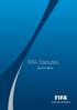 FIFA Statutes. July 2012 edition