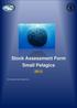 Stock Assessment Form Small Pelagics