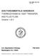 DOE FUNDAMENTALS HANDBOOK THERMODYNAMICS, HEAT TRANSFER, AND FLUID FLOW Volume 1 of 3