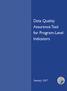 Data Quality Assurance Tool for Program-Level Indicators
