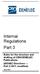 Internal Regulations Part 3. Rules for the structure and drafting of CEN/CENELEC Publications (ISO/IEC Directives Part 2:2011, modified)