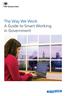 The Way We Work A Guide to Smart Working in Government
