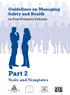 Guidelines on Managing Safety and Health. in Post-Primary Schools. Part 2. Tools and Templates