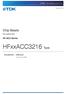 February 2015. Chip Beads. For power line. HF-ACC Series. HFxxACC3216. * Dimensions Code JIS[EIA]