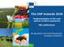 The CAP towards 2020. Implementation of the new system of direct payments. MS notifications. DG Agriculture and Rural Development European Commission