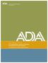 G U I D E L I N E S for Teaching Pain Control and Sedation to Dentists and Dental Students. As adopted by the October 2007 ADA House of Delegates