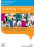 Investing in people. Workforce Plan for England Proposed Education and Training Commissions for 2014/15. Developing people for health and healthcare