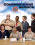 ADMINISTRATION OF COMMISSIONER SERVICE