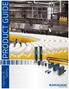 >Sensor & Safety. PRODUCT guide
