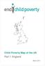 Child Poverty Map of the UK Part 1: England