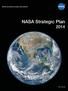 NASA Strategic Plan 2014