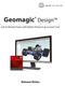 Geomagic Design. Release Notes. Get to Market Faster with Better Products at a Lower Cost V17