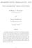 DIVERSIFICATION, REBALANCING, AND THE GEOMETRIC MEAN FRONTIER. William J. Bernstein. David Wilkinson