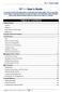 User s Guide TABLE OF CONTENTS. Getting Started... 1. Features... 2 Signing In... 2 Exploring the Find Web Page... 3 Getting Help...