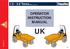 OPERATOR INSTRUCTION MANUAL