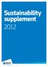 Sustainability supplement
