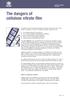The dangers of cellulose nitrate film